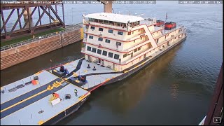 The largest towboat on the Mississippi River: MV Misssissippi!