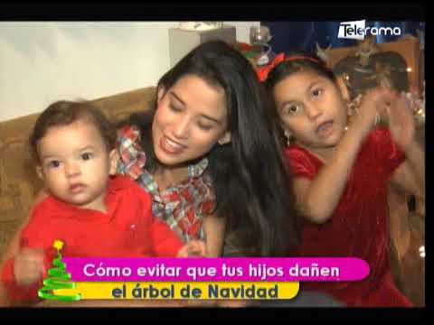 Cómo evitar que tus hijos dañen el árbol de navidad