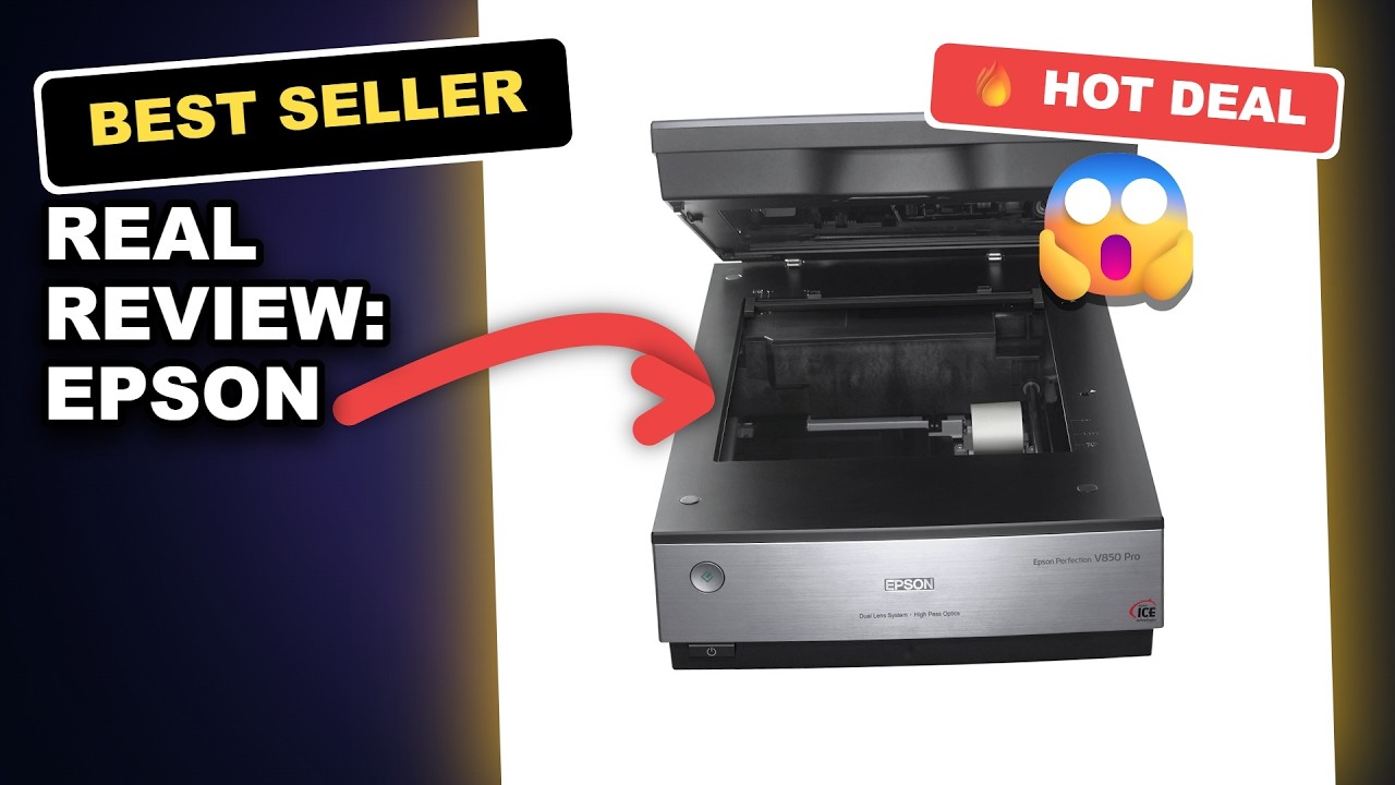 Real Review: Epson Perfection V850 Pro Scanner - 30-Day Testing and Results