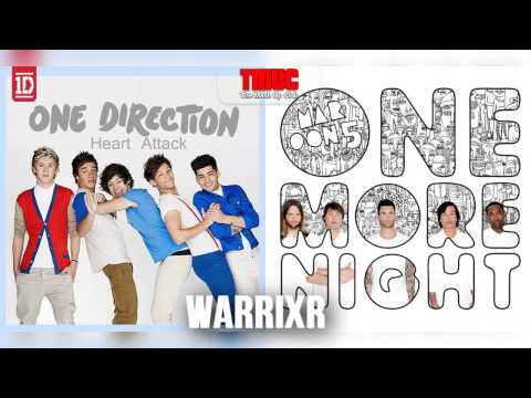 One Direction vs Maroon 5 - One More Heart Attack (Warrixr Mashup)