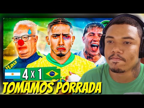 CLEBER REAGE: 🎵4x1 - BRASIL É HUMILHADO PELA ARGENTINA / 🎵 AS LENDAS DO FUTEBOL BRASILEIRO