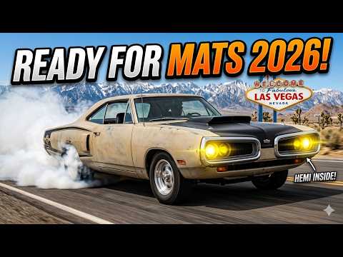The 1970 Dodge Super BEEAST Returns! We're Headed to MATS 2026! PLUS 1968 Dodge Charger Update!