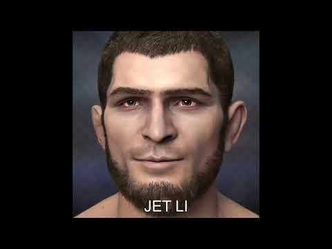 JET LI & Khabib Nurmagomedov Anime Characters