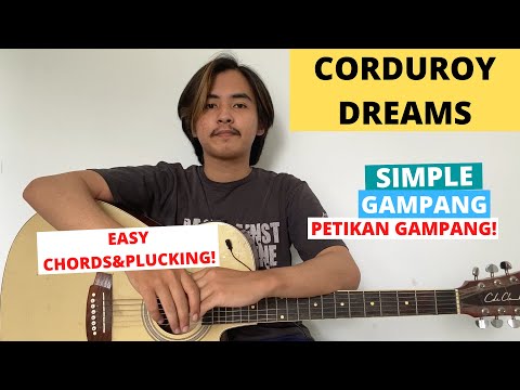 TUTORIAL PETIKAN (Corduroy Dreams - Rex Orange County) (Tutorial Gitar) CHORD SIMPLE GAMPANG! Easy!