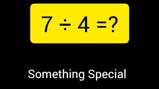 7 Divided by 4 ||7 ÷ 4 ||How do you divide 7 by 4 step by step||Long Division