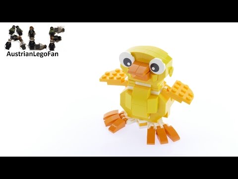 Vidéo LEGO Saisonnier 40202 : Le poussin de Pâques