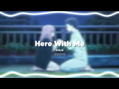 d4vd - Here With Me (Edit Audio) | Bass Boosted | gxdcrz