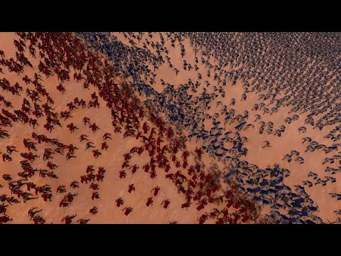 7000 Heavy Knight's  vs  2000 Spartan's | Ultimate Epic Battle Simulator |