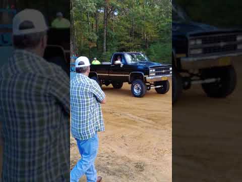 Chevy Big Block 454 truck pulling at local track
