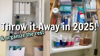 THROW EVERYTHING OUT (Bathrooms) TRANSFORM your HOME EXTREME DECLUTTER & ORGANIZE