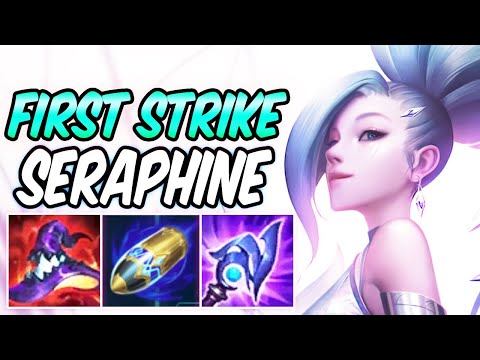 *ONE-SHOT* FIRST STRIKE FULL AP SERAPHINE MID | New Build & Runes | League of Legends