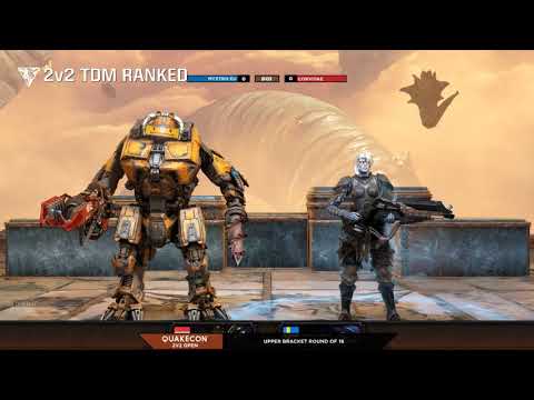 MyztroEU vs Corvidae 2v2 TDM Open: Day 1 Quakecon 2018 200.000$ tournament