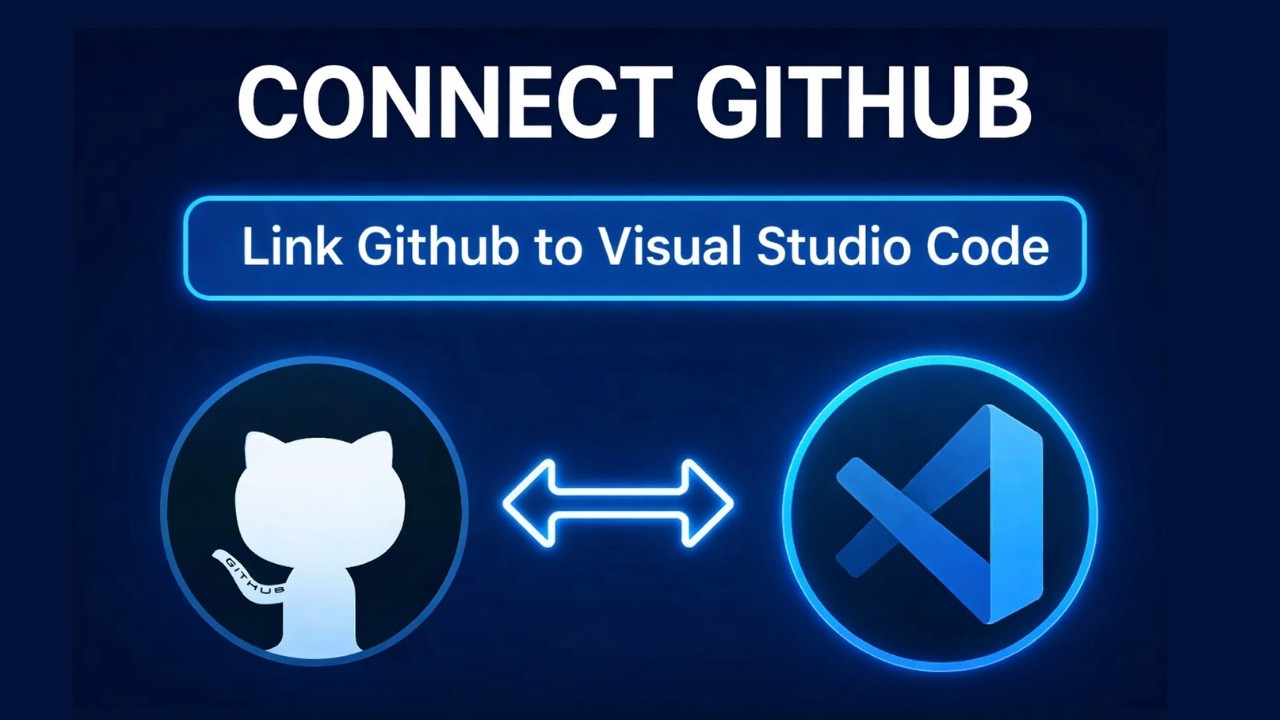 How to Connect Github to Visual Studio Code | Link VS Code To GitHub (Step by Step Tutorial)🔥