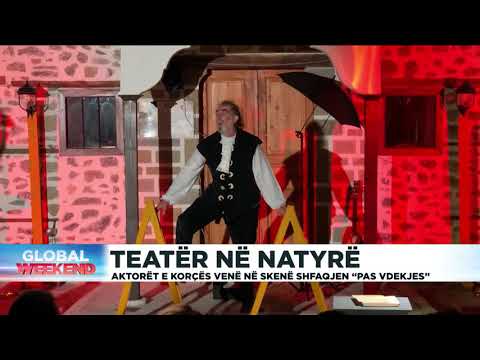Teatër në natyrë, aktorët e Korçës vënë në skenë shfaqjen "Pas vdekjes"