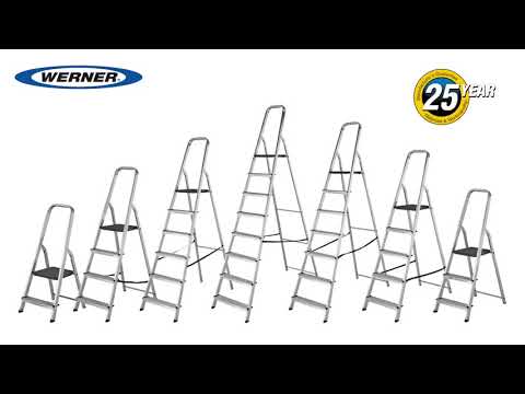 Werner Ladder UK   Werner High Handrail Step Ladders