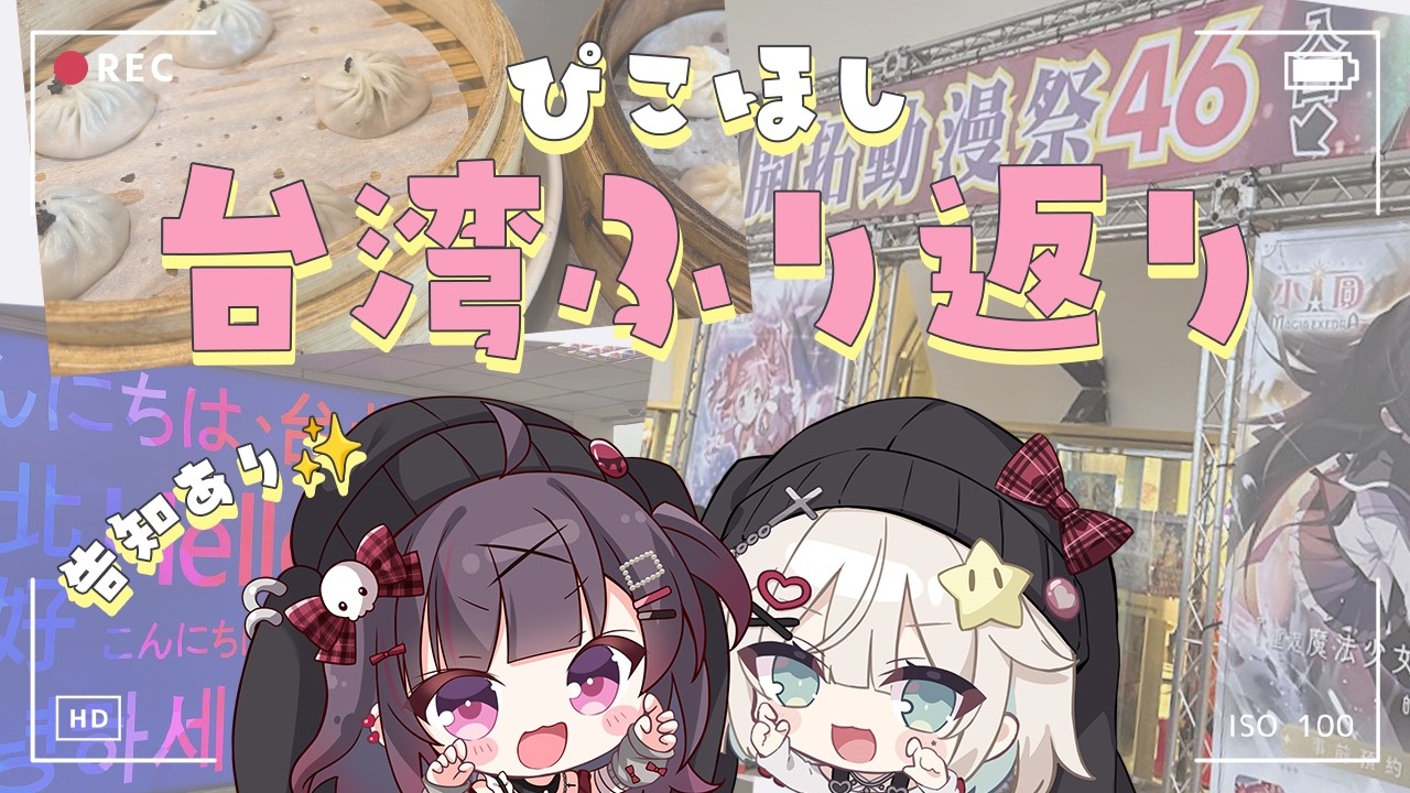 #ぴこほし 台湾イベントふり返り会💖重大告知も…？！