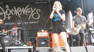 Beautiful Bodies performing Invincible- Warped Tour 2015- Orlando, FL
