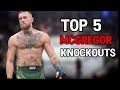 Mcgregor S Best Knockouts Highlights