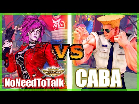 SFV CE 👊🏻 NoNeedToTalk (Poison) vs CABA (Guile) FT3