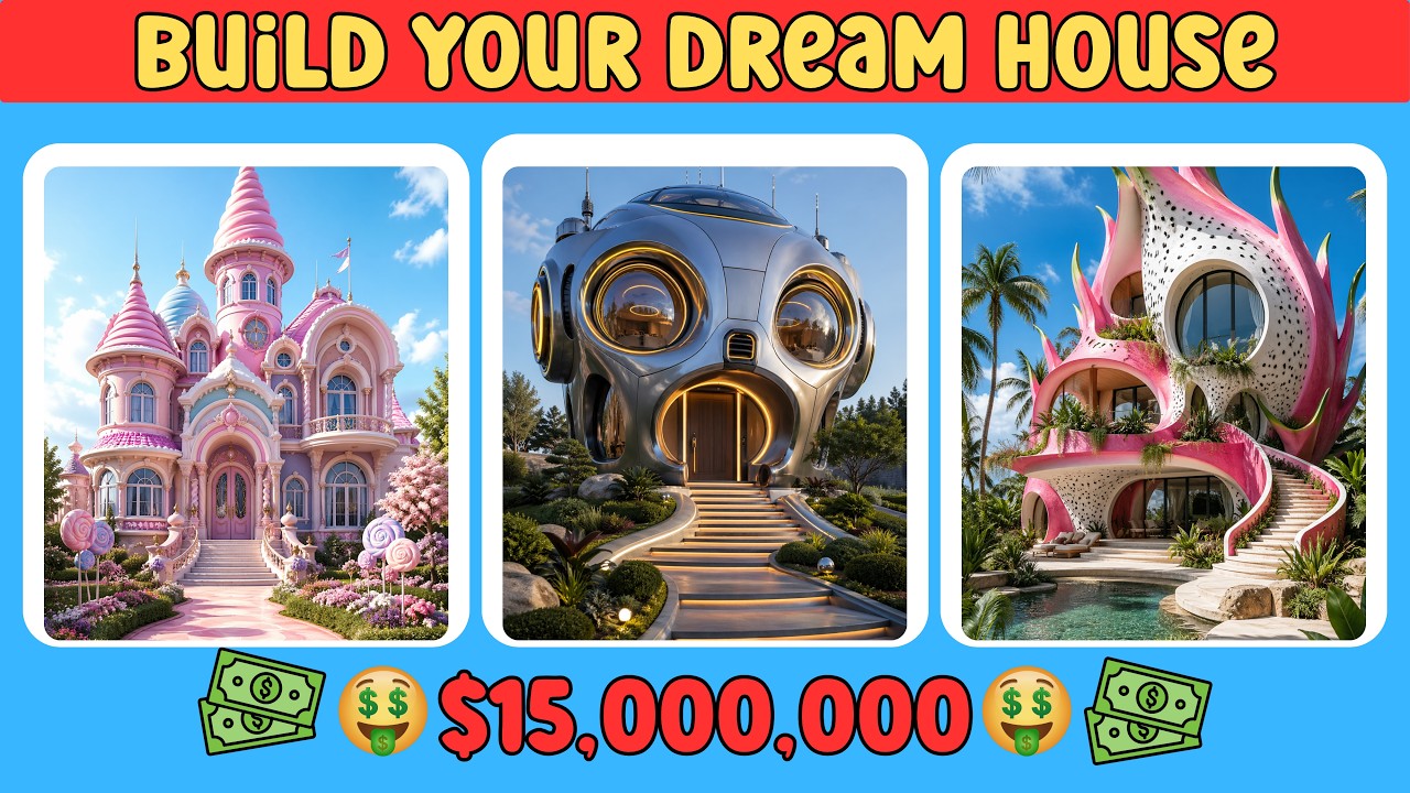 🏡💸 Would You Rather: Build Your $15,000,000 Dream House! ✨Quiz Goose