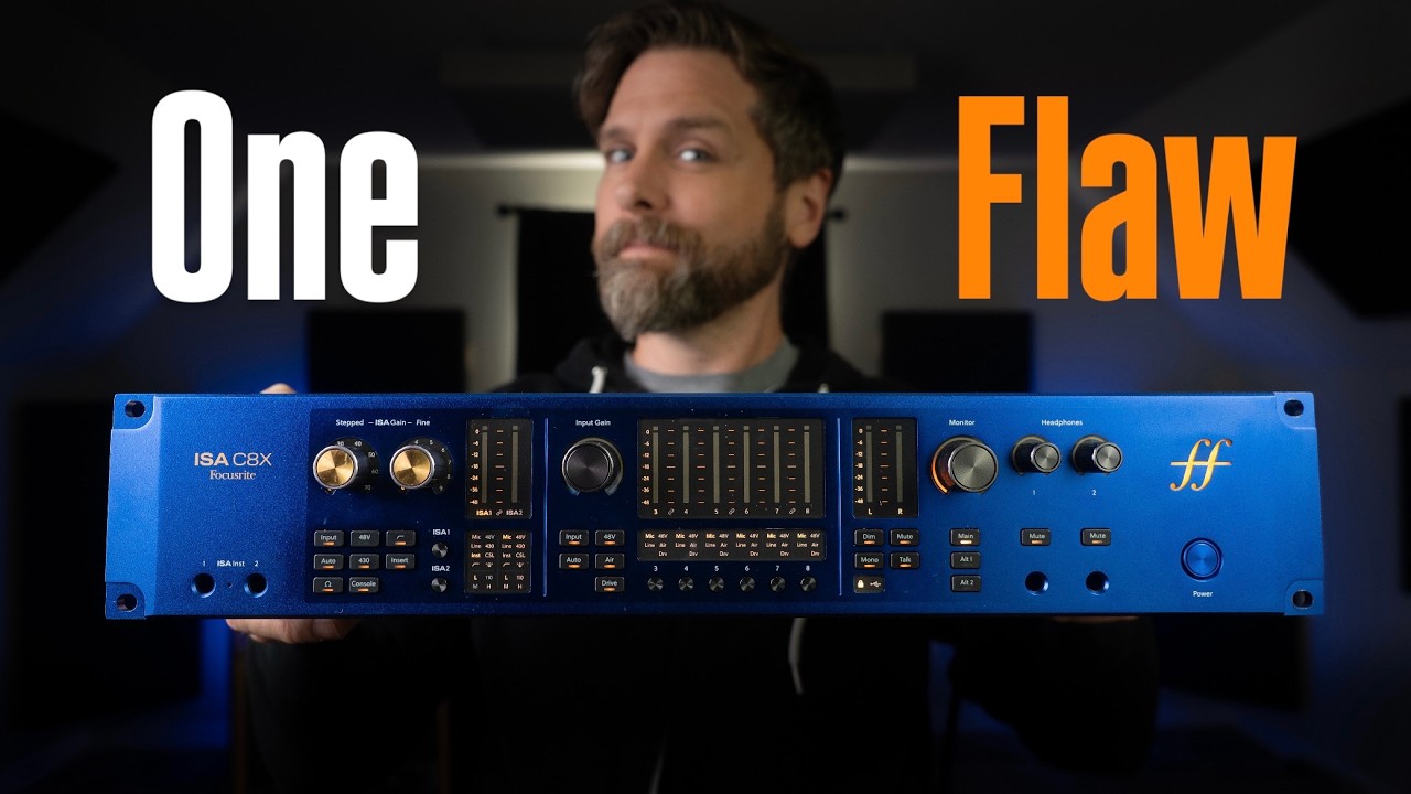 The Focusrite ISA C8X Is Almost Perfect - YouTube