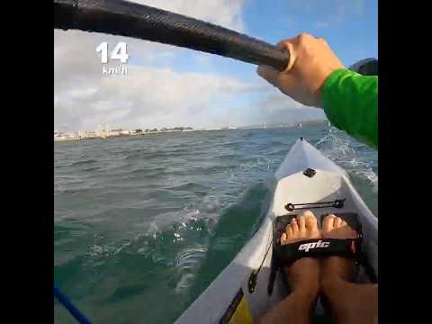 Epic surfski V7 #surfski #paddler #kayakingfun #gopro