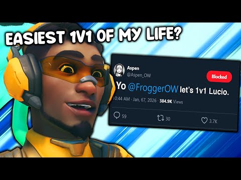 Challenging Overwatch Streamers to a 1v1 to Prove who's Rank 1...