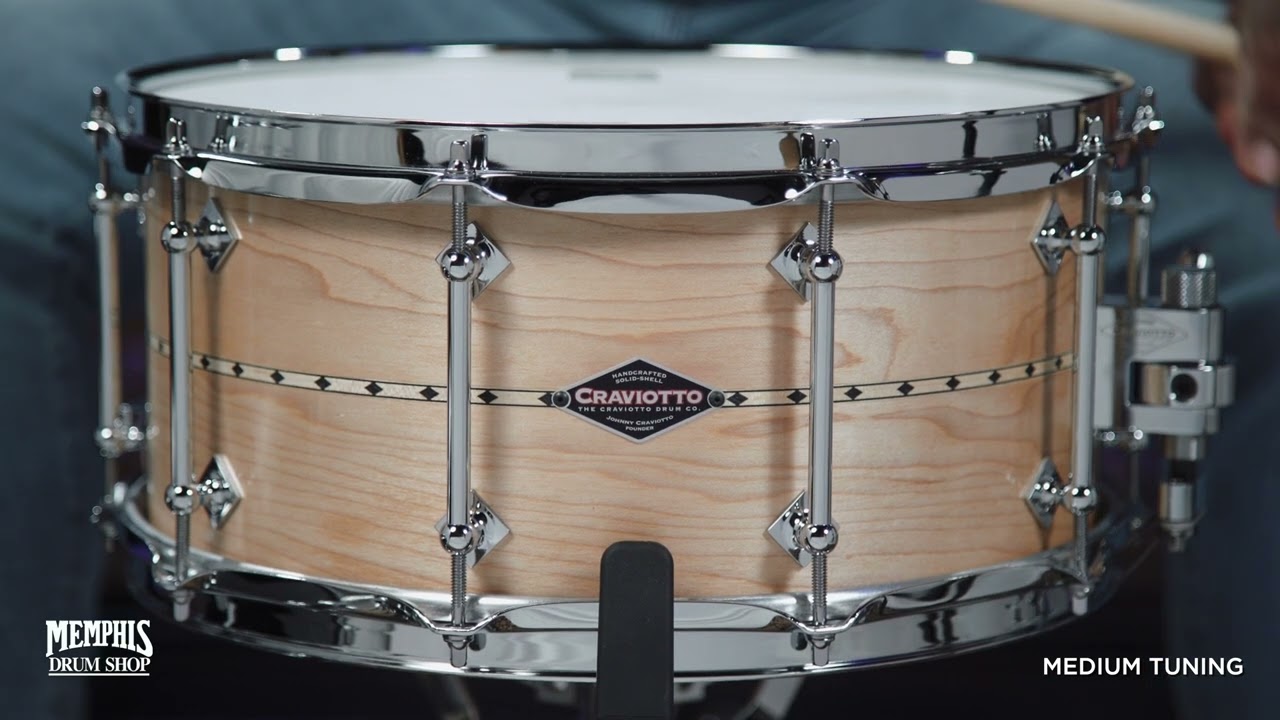 Craviotto Snare Drums at Memphis Drum Shop