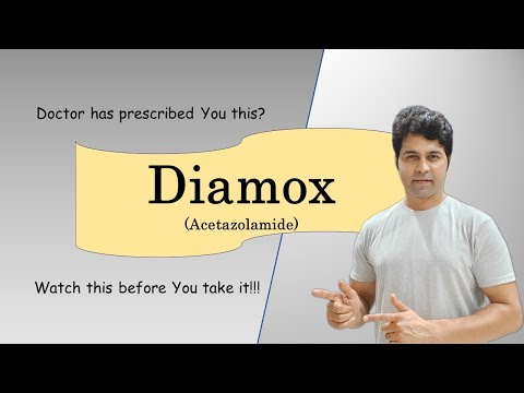 Diamox (Acetazolamide) Do not take it without watching this video. Everything You need to know.