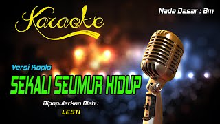 Download lagu Karaoke SEKALI SEUMUR HIDUP - Lesti mp3