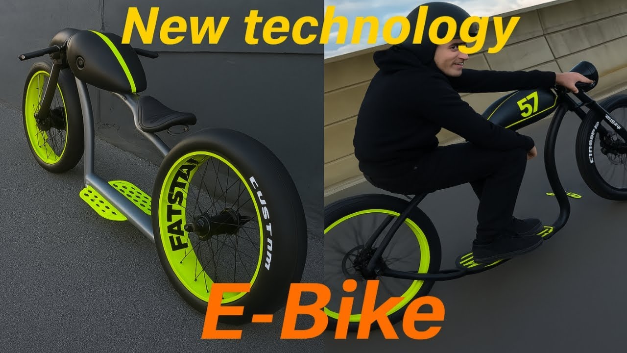 New technology Jrat customs E-bike