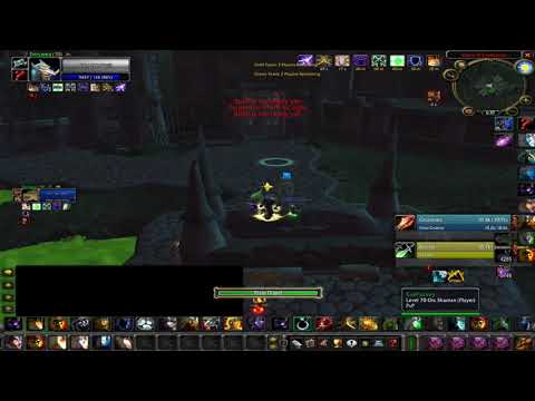 Discipline Priest / Enhancement Shaman Vs. Mage / Rogue - Rank 1 TBC Priest (April 2021)