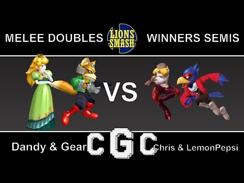 CGC 2017 SSBM Doubles - Dandy/Gear vs. Chris/Lemonpepsi - Winners Semis