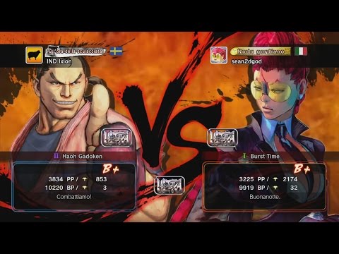 USF4 Sean vs Ixion