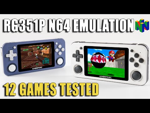 RG351p N64 Emulation Test!