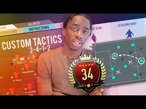 MY TOP 100 CUSTOM TACTICS!!! (3-4-1-2)