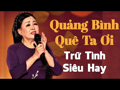 QUẢNG BÌNH QUÊ TA ƠI, DÁNG ĐỨNG BẾN TRE - 15 Ca Khúc Trữ Tình SIÊU HAY Của NSND Thu Hiền