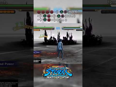 Sasuke (Adult) 4x Jutsu Combo | Naruto x Boruto Ultimate Ninja Storm Connections #animegames