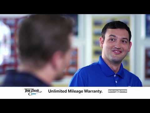BMW's New CPO Warranty with Unlimited Miles