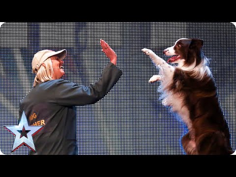 Catch Jules and Matisse the dog in action | Britain's Got Talent 2015