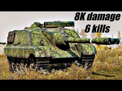 Foch 155 | 8k damage | 6 kills