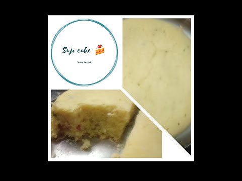 Suji cake recipe #vismaifood #charithakitchenandvlogs #charitha