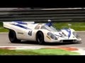 Porsche 917K Flat-12 Pure Engine Sound - In Action ...