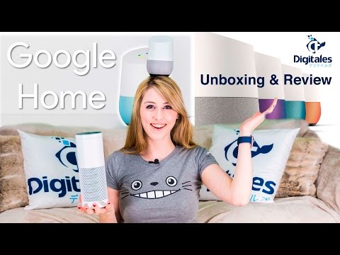 Google Home Unboxing & Review - plus Amazon Echo comparison!
