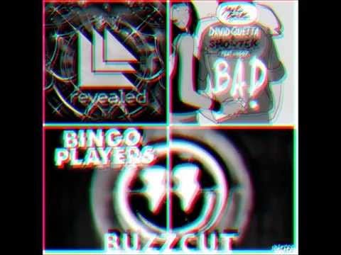 Kura vs David Vs Bingo Players - Makhor vs Bad vs Buzzcut (Un Fan De Hardwell Vs Maxwell Mashup)