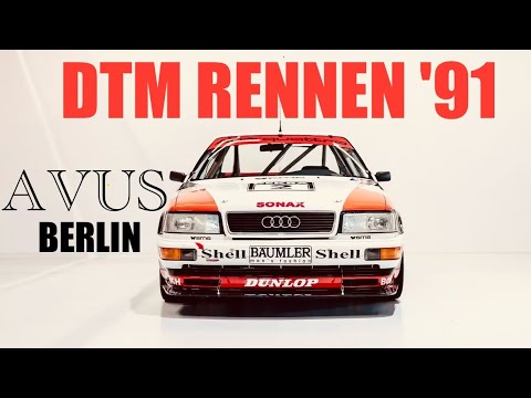DTM 1991 AVUS Berlin Rennen Lauf 7 & 8 Highlights
