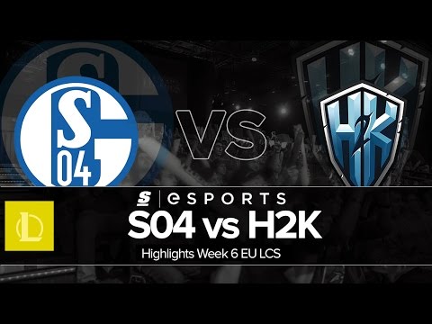 Highlights: S04 vs H2K (EU LCS Summer W6D1 Full Series)