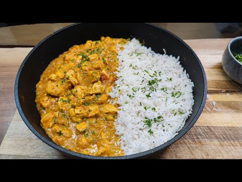 Hähnchen-Curry - einfaches schnelles und leckeres Rezept