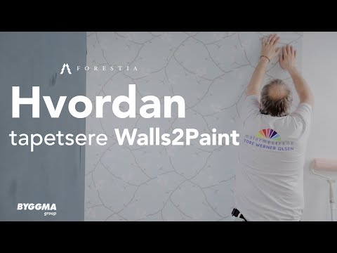 Hvordan tepetsere på WALLS2PAINT