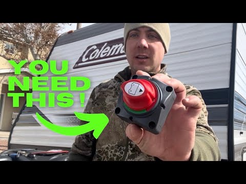 How to Install a Master Battery Disconnect Switch on a Travel Trailer or RV